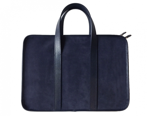 Tas kerja berbahan suede